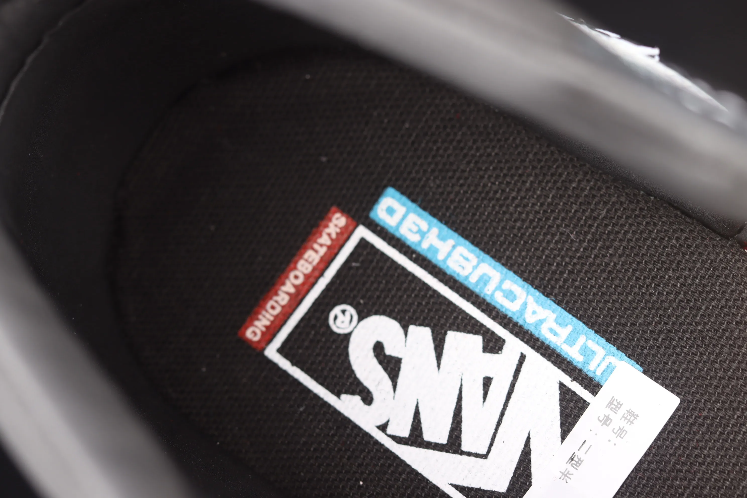All categories Vans Vans series Vans Mid Vans Kate SK8-Mid black and white suede professional skateboard shoes commemorating legendary skater superstar Jeff Grosso VN0A5FCG625